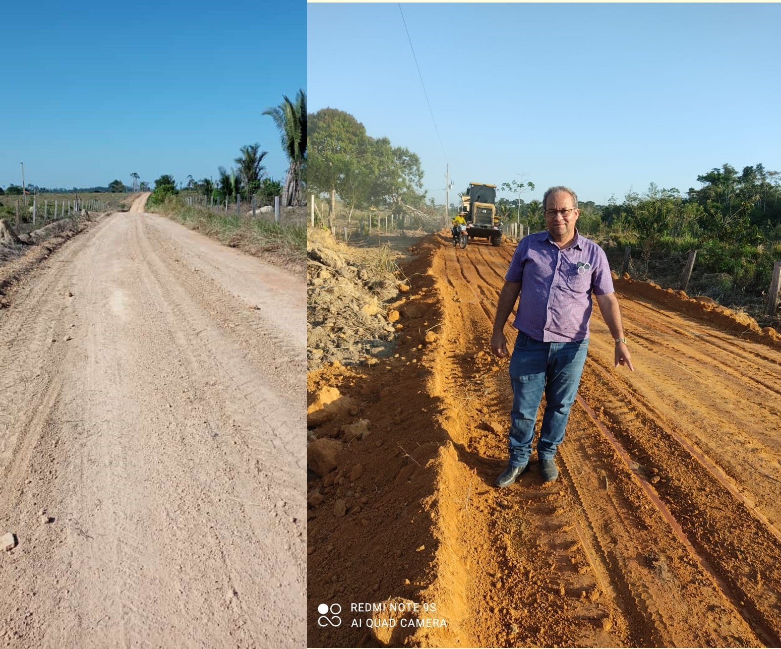 Colniza Notícias: Asfalto chega a mais avenidas de Colniza